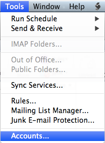 outlook for mac smtp authentication
